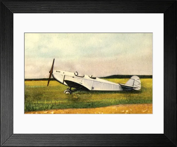 Framed Print : Klemm FL 27 Va plane, 1932. Creator: Unknown Framed Print : Klemm FL 27 Va plane, 1932. Creator: Unknown