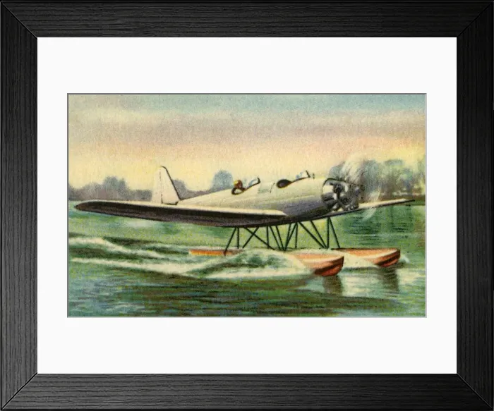 Framed Print : Junkers L 50 Junior seaplane, 1932. Creator: Unknown Framed Print : Junkers L 50 Junior seaplane, 1932. Creator: Unknown
