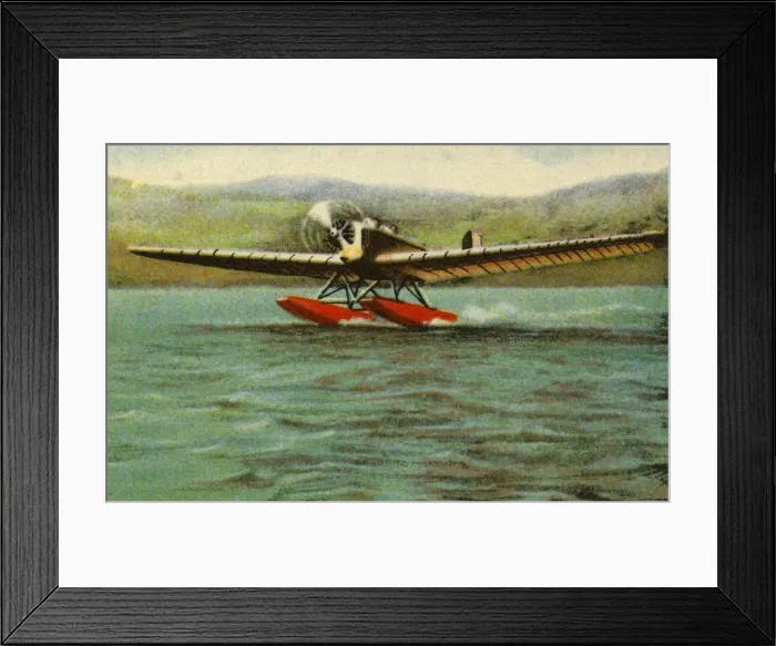 Framed Print : Klemm WL 25 Ia floatplane 1932. Creator: Unknown Framed Print : Klemm WL 25 Ia floatplane 1932. Creator: Unknown