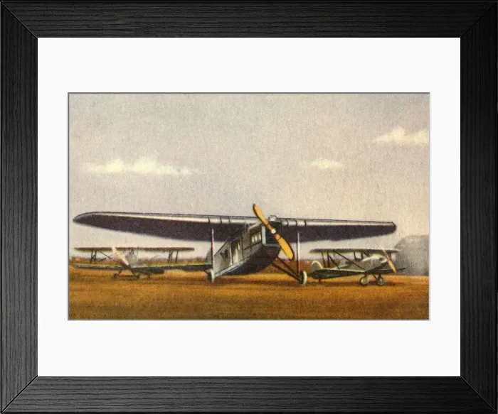 Framed Print : Focke-Wulf A 21 Photomowe plane, 1920s, (1932). Creator: Unknown Framed Print : Focke-Wulf A 21 Photomowe plane, 1920s, (1932). Creator: Unknown
