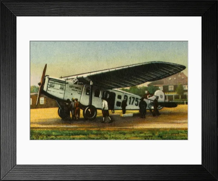 Framed Print : Focke-Wulf A 29 Mowe plane, 1932. Creator: Unknown Framed Print : Focke-Wulf A 29 Mowe plane, 1932. Creator: Unknown