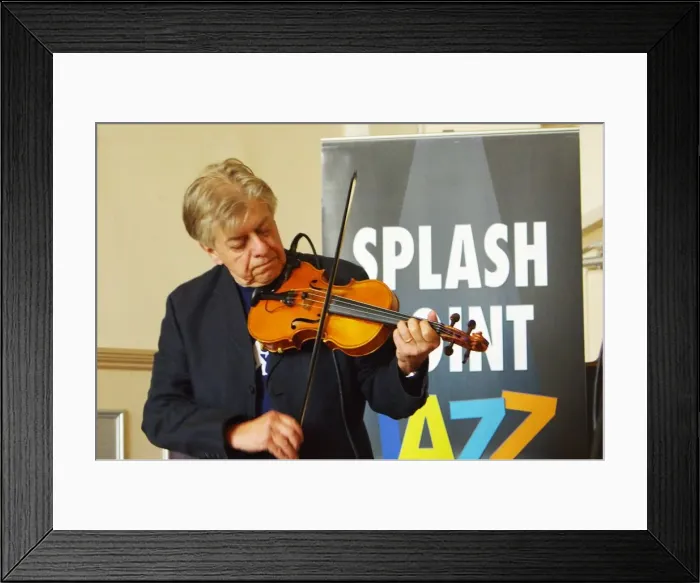 Framed Print : Mike Piggott, Eastbourne Jazz Festival, Leaf Hall, Eastbourne, East Sussex, 30 Sep 2018 Framed Print : Mike Piggott, Eastbourne Jazz Festival, Leaf Hall, Eastbourne, East Sussex, 30 Sep 2018