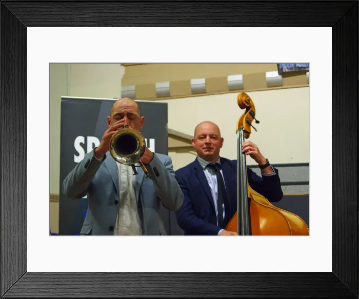 Framed Print : Chris Coull and Dan Sheppard, Eastbourne Jazz Festival, Leaf Hall, East Sussex, 30 Sep 2018 Framed Print : Chris Coull and Dan Sheppard, Eastbourne Jazz Festival, Leaf Hall, East Sussex, 30 Sep 2018