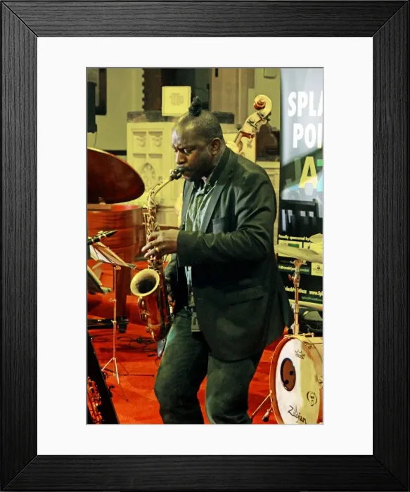 Framed Print : Jason Yarde, Eastbourne Jazz Festival, Christ Church, Eastbourne, East Sussex, 30 Sep 2018 Framed Print : Jason Yarde, Eastbourne Jazz Festival, Christ Church, Eastbourne, East Sussex, 30 Sep 2018