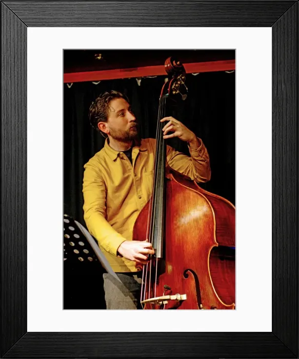 Framed Print : Ferg Ireland, Verdict Jazz Club, Brighton, East Sussex, 15 Dec 2018. Creator: Brian O Connor Framed Print : Ferg Ireland, Verdict Jazz Club, Brighton, East Sussex, 15 Dec 2018. Creator: Brian O Connor