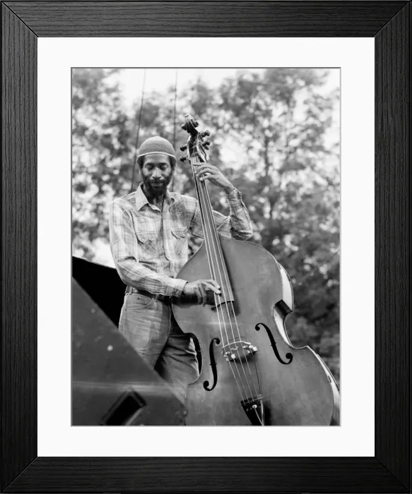 Framed Print : Ron Carter, Capital Jazz Festival, Knebworth, Herts, July 1982. Creator: Brian O Connor Framed Print : Ron Carter, Capital Jazz Festival, Knebworth, Herts, July 1982. Creator: Brian O Connor