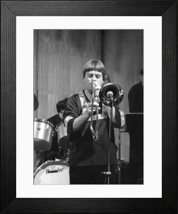 Framed Print : Bill Watrous, Fairfield Halls, Croydon, London, July 1985. Creator: Brian O Connor Framed Print : Bill Watrous, Fairfield Halls, Croydon, London, July 1985. Creator: Brian O Connor