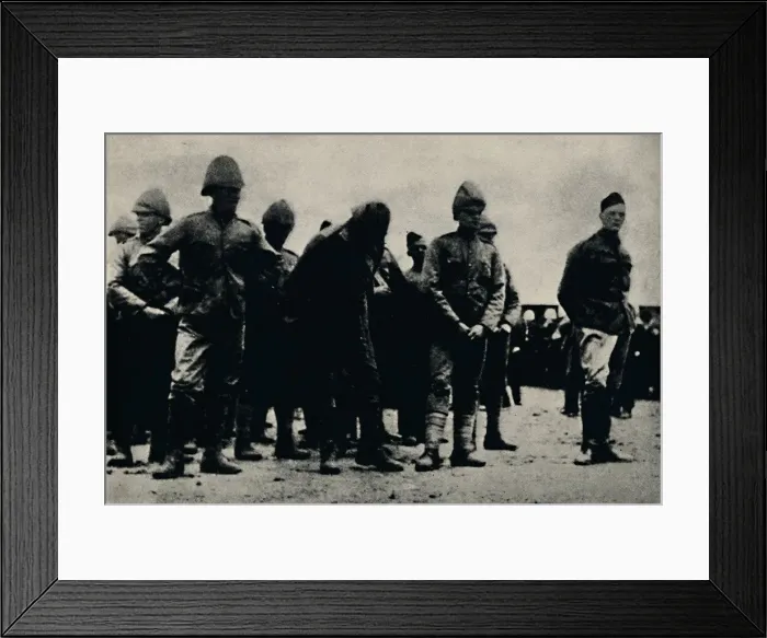 Framed Print : Churchill in Captivity, November 1899, (1945). Creator: Unknown Framed Print : Churchill in Captivity, November 1899, (1945). Creator: Unknown