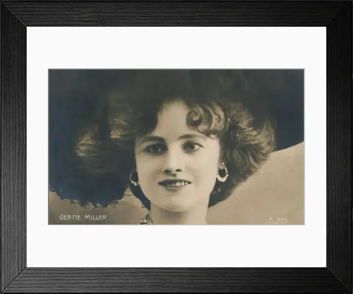 Framed Print : Gertie Millar, (1879- 952), c1930. Creator: Unknown Framed Print : Gertie Millar, (1879- 952), c1930. Creator: Unknown