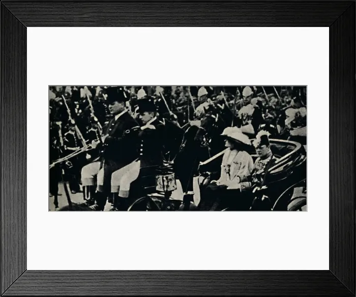 Framed Print : Opening of a New Reign, 22 June 1911, (1945). Creator: Unknown Framed Print : Opening of a New Reign, 22 June 1911, (1945). Creator: Unknown