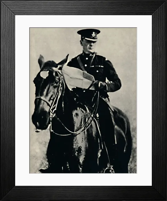 Framed Print : Back into the Army, 1915, (1945). Creator: Unknown Framed Print : Back into the Army, 1915, (1945). Creator: Unknown