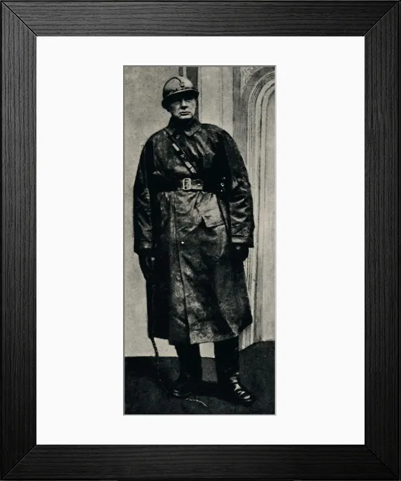 Framed Print : Behind the Lines, France, 1916, (1945). Creator: Unknown Framed Print : Behind the Lines, France, 1916, (1945). Creator: Unknown