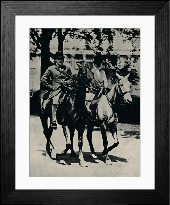 Framed Print : Back in England Again, 1916, (1945). Creator: Unknown Framed Print : Back in England Again, 1916, (1945). Creator: Unknown