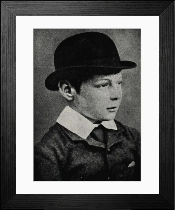 Framed Print : Early Schooling at Brighton, 1884, (1945). Creator: Unknown Framed Print : Early Schooling at Brighton, 1884, (1945). Creator: Unknown