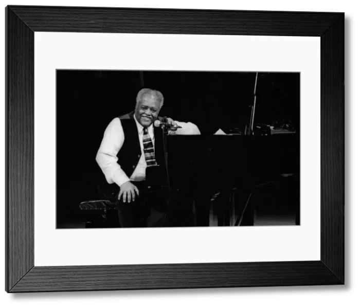 Framed Print : Ray Bryant, Brecon Jazz Festival, Brecon, Wales, Aug 2002. Creator: Brian O Connor Framed Print : Ray Bryant, Brecon Jazz Festival, Brecon, Wales, Aug 2002. Creator: Brian O Connor