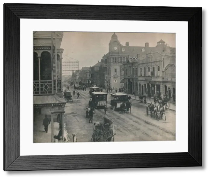 Framed Print : Commissioner Street, Johannesburg, c1900. Creator: Unknown Framed Print : Commissioner Street, Johannesburg, c1900. Creator: Unknown