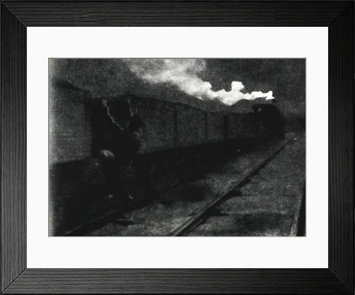 Framed Print : Escape by Train, November 1899, (1945). Creator: John Nash Framed Print : Escape by Train, November 1899, (1945). Creator: John Nash