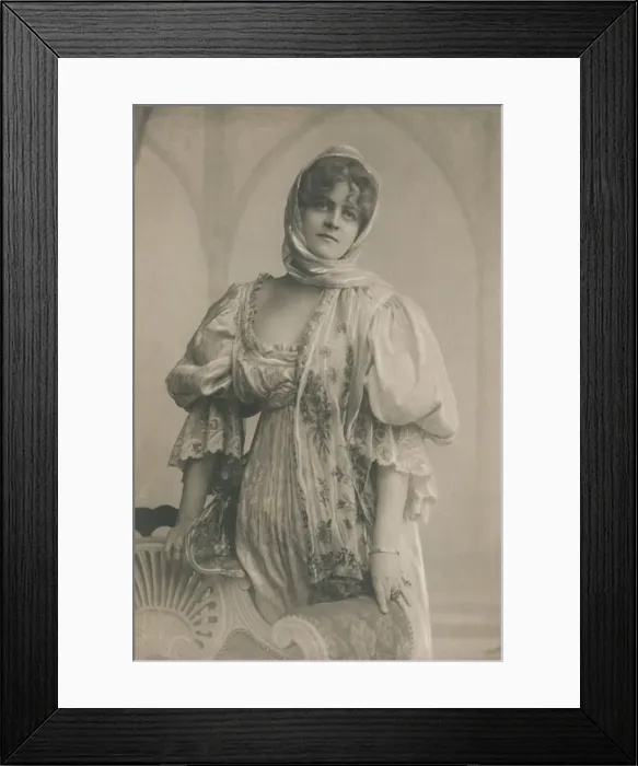 Framed Print : Miss Marie Studholme, (1872-1930), c1930. Creator: Unknown Framed Print : Miss Marie Studholme, (1872-1930), c1930. Creator: Unknown