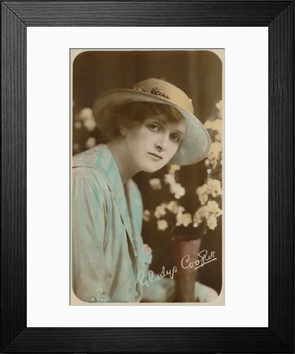 Framed Print : Gladys Cooper, (1888-1971), c1930. Creator: Unknown Framed Print : Gladys Cooper, (1888-1971), c1930. Creator: Unknown