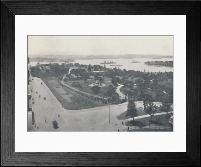Framed Print : Sydney Harbour, 1923. Creator: Unknown Framed Print : Sydney Harbour, 1923. Creator: Unknown