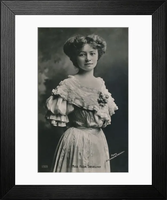 Framed Print : Miss Hilda Trevelyan, (1880-1959), c1930. Creator: Unknown Framed Print : Miss Hilda Trevelyan, (1880-1959), c1930. Creator: Unknown