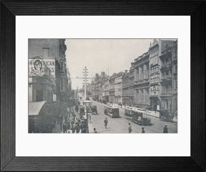 Framed Print : Melbourne, 1923. Creator: Unknown Framed Print : Melbourne, 1923. Creator: Unknown