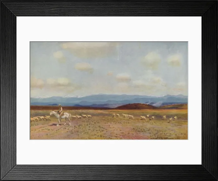 Framed Print : The Australian Alps, 1923. Creator: Unknown