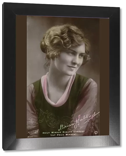 Miriam Babbage, (c1880-1950) - Daily Mirror Beauty Contest (1st Prize Winner), c1930