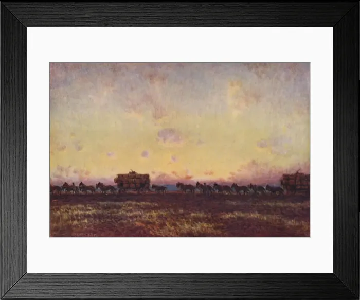 Framed Print : Taking the Wool to Market, 1923. Creator: Unknown Framed Print : Taking the Wool to Market, 1923. Creator: Unknown