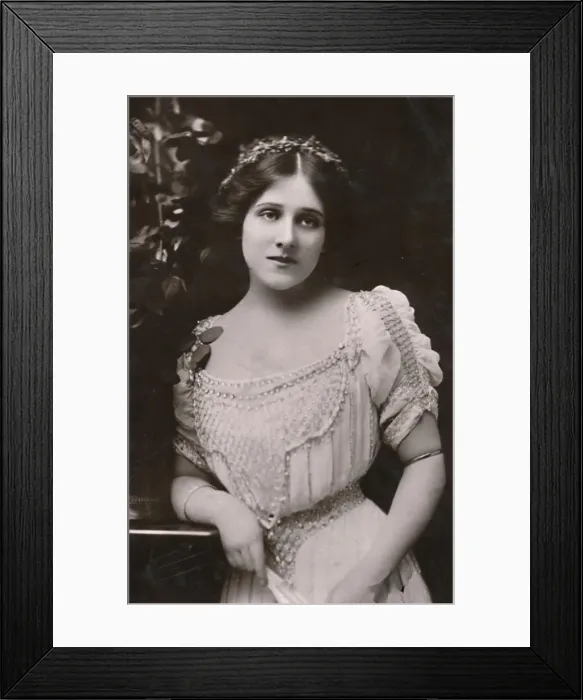 Framed Print : Miss Edna May, (1878-1948), c1930. Creator: Unknown Framed Print : Miss Edna May, (1878-1948), c1930. Creator: Unknown