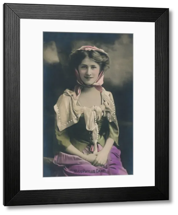 Framed Print : Miss Phyllis Dare, c1930. Creator: Unknown Framed Print : Miss Phyllis Dare, c1930. Creator: Unknown