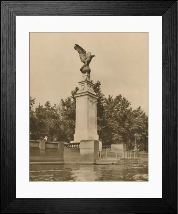 Framed Print : A Roman Eagle Fittingly Symbolises The Flying Men of the Great War, c1935. Creator: Unknown Framed Print : A Roman Eagle Fittingly Symbolises The Flying Men of the Great War, c1935. Creator: Unknown