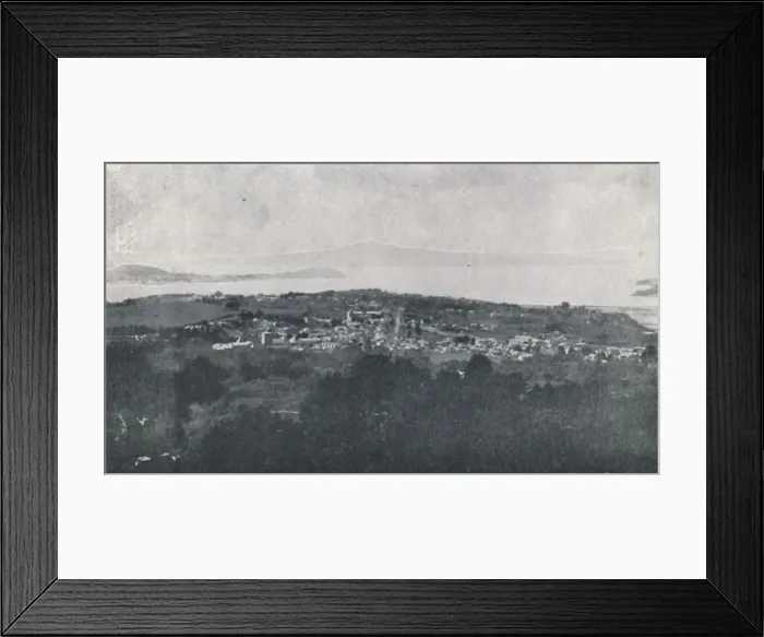 Framed Print : Auckland, 1923. Creator: Valentine & Sons Ltd Framed Print : Auckland, 1923. Creator: Valentine & Sons Ltd