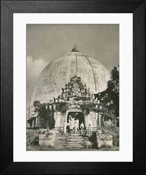 Framed Print : The Kaung-Hmu-Daw, Sagaing, 1900. Creator: Unknown Framed Print : The Kaung-Hmu-Daw, Sagaing, 1900. Creator: Unknown