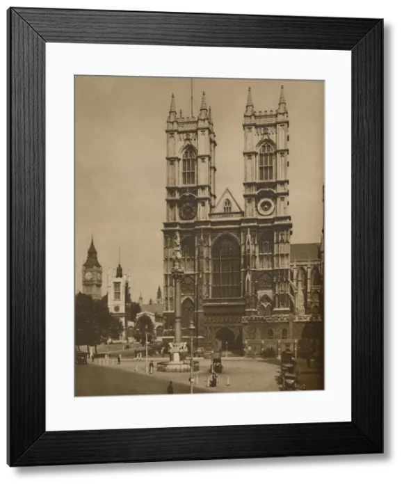 Framed Print : The Hand of Wren in the Fabric of Westminster Abbey, c1935. Creator: Donald McLeish Framed Print : The Hand of Wren in the Fabric of Westminster Abbey, c1935. Creator: Donald McLeish