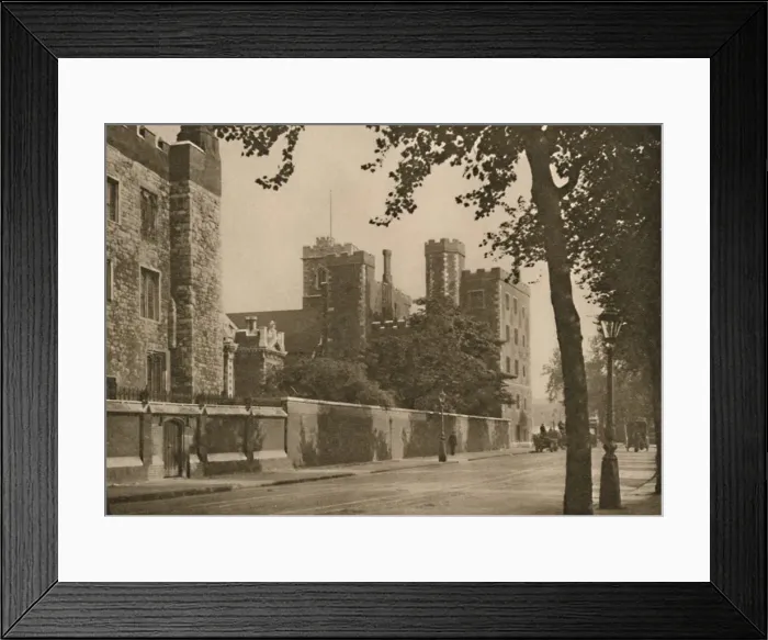 Framed Print : Lambeth Palace, Residence of the Archbishops of Canterbury for Seven Centuries, c1935 Framed Print : Lambeth Palace, Residence of the Archbishops of Canterbury for Seven Centuries, c1935