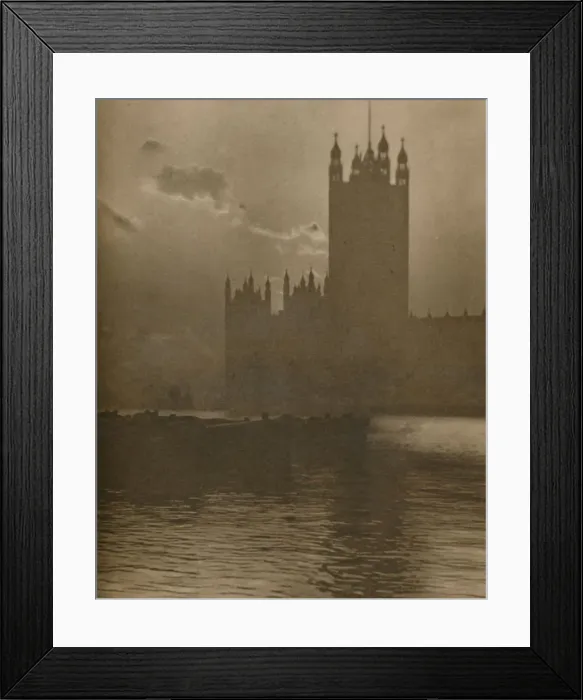 Framed Print : Shrine of Stone Which Covers The Beating Heart of Parliamentary London, c1935. Creator: Huson Framed Print : Shrine of Stone Which Covers The Beating Heart of Parliamentary London, c1935. Creator: Huson