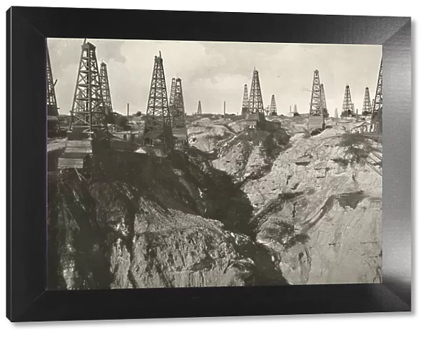 Yenan-Young Oil Wells, 1900. Creator: Unknown