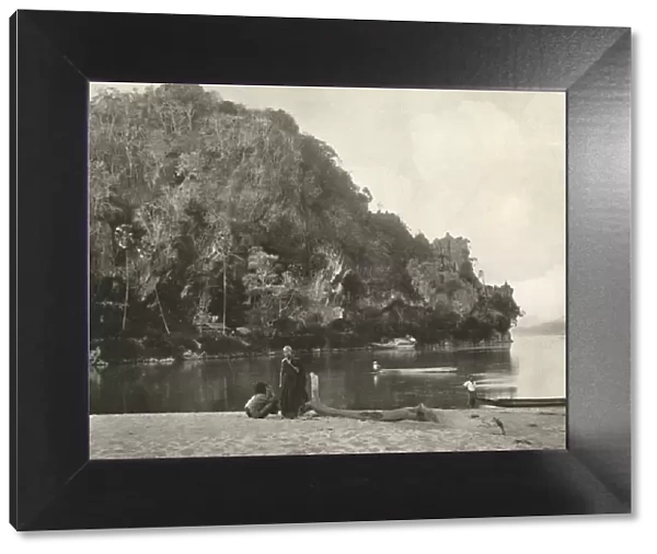 River Scene - The Second Defile, near Bhamo, 1900. Creator: Unknown
