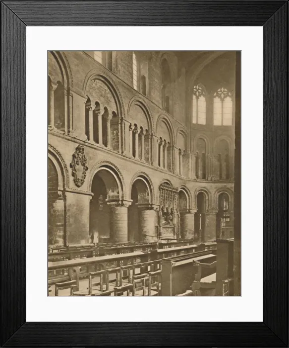 Framed Print : Within Great St. Bartholomew s: Raheres Tomb in the Choir, c1935. Creator: Joel Framed Print : Within Great St. Bartholomew s: Raheres Tomb in the Choir, c1935. Creator: Joel