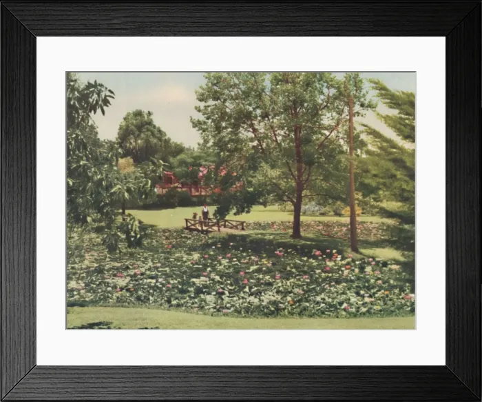 Framed Print : Queens Gardens, c1947. Creator: Unknown Framed Print : Queens Gardens, c1947. Creator: Unknown