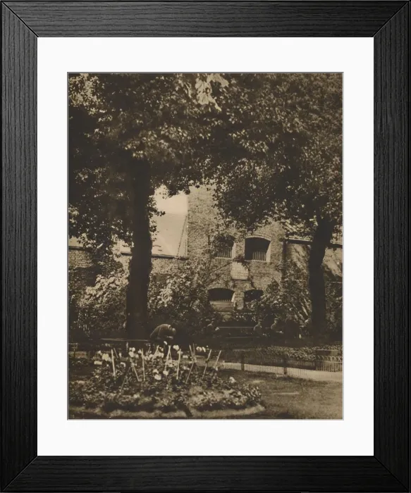 Framed Print : Site of the Marshalsea Prison from the Churchyard of St. Georges, Southwark, c1935 Framed Print : Site of the Marshalsea Prison from the Churchyard of St. Georges, Southwark, c1935