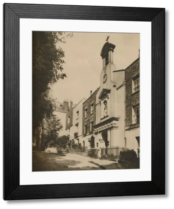 Framed Print : Holly Place, A Quiet By-Way on the Side of Hampstead Hill, c1935. Creator: Unknown Framed Print : Holly Place, A Quiet By-Way on the Side of Hampstead Hill, c1935. Creator: Unknown