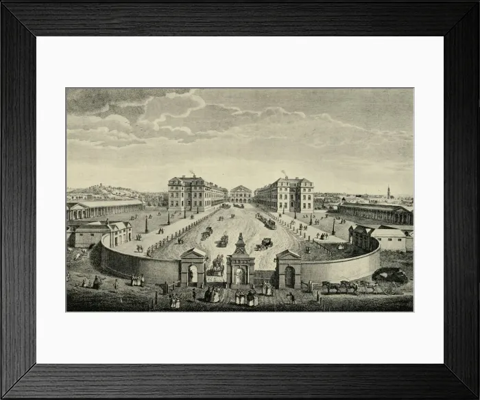 Framed Print : The Foundling Hospital, c1753, (1925). Creator: Unknown Framed Print : The Foundling Hospital, c1753, (1925). Creator: Unknown