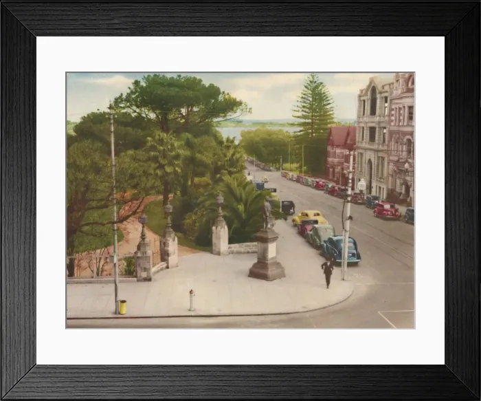 Framed Print : Treasury Gardens, c1947. Creator: Unknown Framed Print : Treasury Gardens, c1947. Creator: Unknown