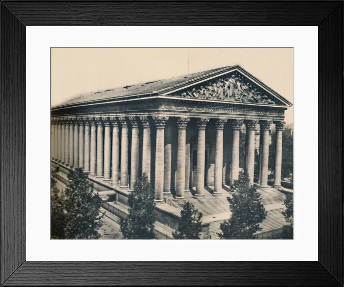 Framed Print : Paris. - La Madeleine. - ND, c1910. Creator: Unknown Framed Print : Paris. - La Madeleine. - ND, c1910. Creator: Unknown