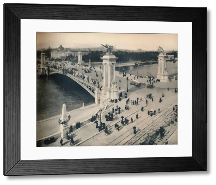 Framed Print : Paris. - Le Pont Alexandre III. - LL, c1910. Creator: Unknown Framed Print : Paris. - Le Pont Alexandre III. - LL, c1910. Creator: Unknown