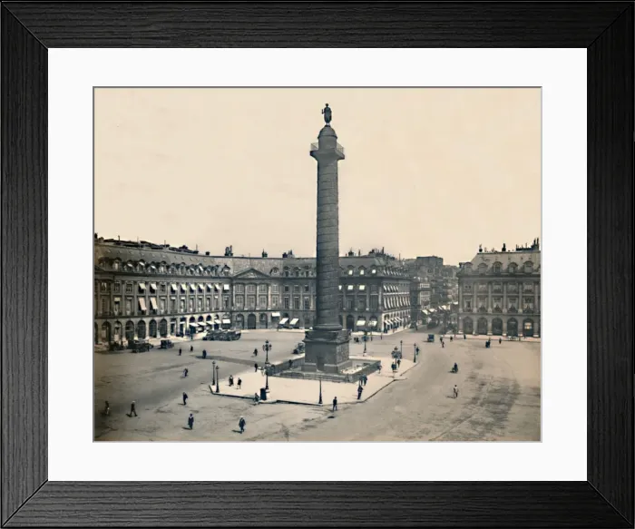 Framed Print : Paris. - La Place Vendome. - LL, c1910. Creator: Unknown Framed Print : Paris. - La Place Vendome. - LL, c1910. Creator: Unknown