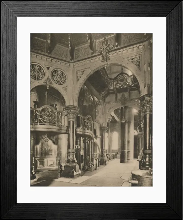 Framed Print : Sublimated Sewage Station: The Engine House at Abbey Mills, c1935. Creator: Unknown Framed Print : Sublimated Sewage Station: The Engine House at Abbey Mills, c1935. Creator: Unknown