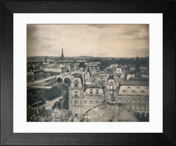 Framed Print : Paris. - Panorama Des Huit Ponts. - LL, c1910. Creator: Unknown Framed Print : Paris. - Panorama Des Huit Ponts. - LL, c1910. Creator: Unknown